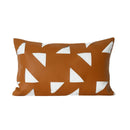 Axyaa Nordic Triangle Leather Pillow Set