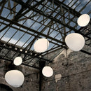 Axya Grey Glass Pendant Light with Irregular Design
