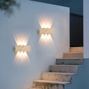 Axyaa Stone LED Wall Lamp, Outdoor Waterproof Sconces Lighting Fixture