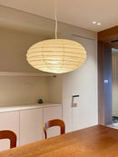 Axyaa Noguchi Akari Pendant Lights LED E27 Rice Paper Lantern for Home and Cafe