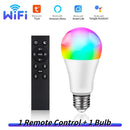 Axyaa Smart WiFi LED Bulbs 12W-18W E27 Alexa Google Home Voice Control Colorful Lighting