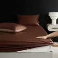 Axyaa Luxury Cotton Fitted Sheet for Hot Sleepers - Moisture-Wicking Mattress Cover
