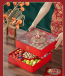 Axyaa Dry Fruit Storage Box - High-end Snack Display Plate