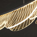 Axyaa LED Pendant Chandeliers for Modern Home Living & Dining Room Lighting