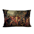 Axyaa Neoclassicism Napoleon Oil Painting Cushion Cover