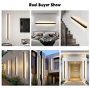 Axyaa Waterproof LED Wall Lamp for Hotel Villa Exterior & Staircase