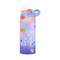 Axyaa Kids Stainless Steel Vacuum Thermos with Straw - 360ML Unicorn Design