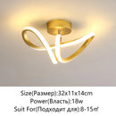 Axyaa Modern LED Balcony Ceiling Light for Home Corridor Porch Nordic Wind Style