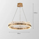 Axyaa Elegant Dining Room Chandelier Pendant Light Fixture Ceiling Lamp