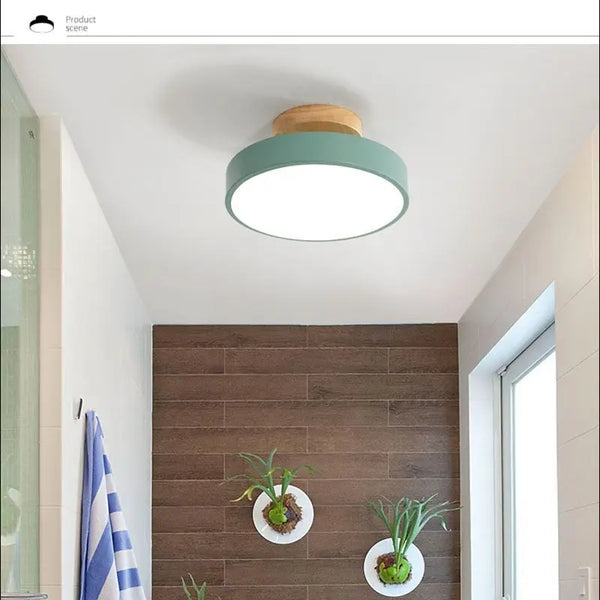 Nordic Macaron LED Ceiling Lights by Axya for Home Decor Lighting