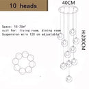 Axyaa Branch Chandelier for Living Room Staircase, Simple Bar Pendant Light for Shop Duplex Floor