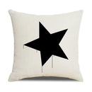 Axyaa Nordic Decorative Cushion Covers in Black & White for Sofa, Bed, Party
