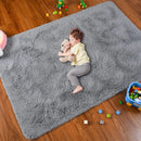 Axyaa Soft Shaggy Area Rug for Living Room and Bedroom Floor Decor