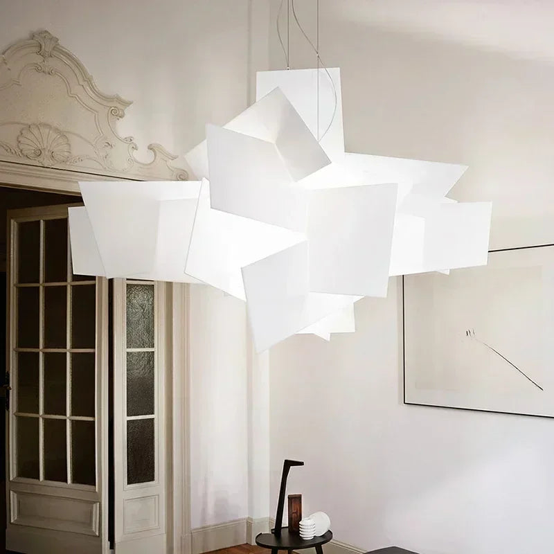 Luxury Rectangular Chandelier by Axyaa - Modern Lighting for Living Room