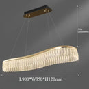 Axyaa Crystal LED Chandeliers - Modern Luxury Lighting Fixtures