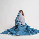 Axyaa Floral Print Lightweight Summer Quilt with Ultra-Fine Fiber Filling