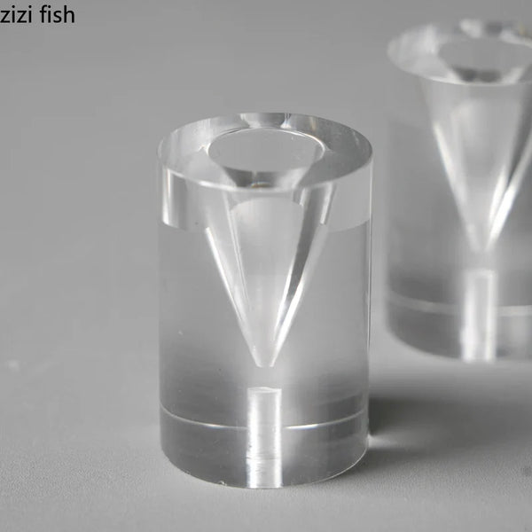 Axya Clear Dessert Stand: Stylish Ice Cream & Snack Display Rack