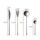 Axyaa Western Style Stainless Steel Tableware Set