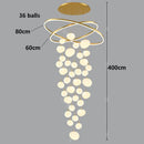 Axyaa Staircase Chandelier Pendant Light for Modern Home Decor & Indoor Lighting