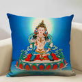 Retro Art Linen Cushion Cover 45 * 45 for Living Room Bedroom Decor with Axyaa Brand
