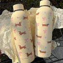 Axyaa Kawaii Puppy Stainless Steel Insulated Thermos Bottle 500ml