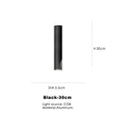Axyaa Nordic Pendant Lights: Adjustable Length, White/Black, Home Dining Room Lighting