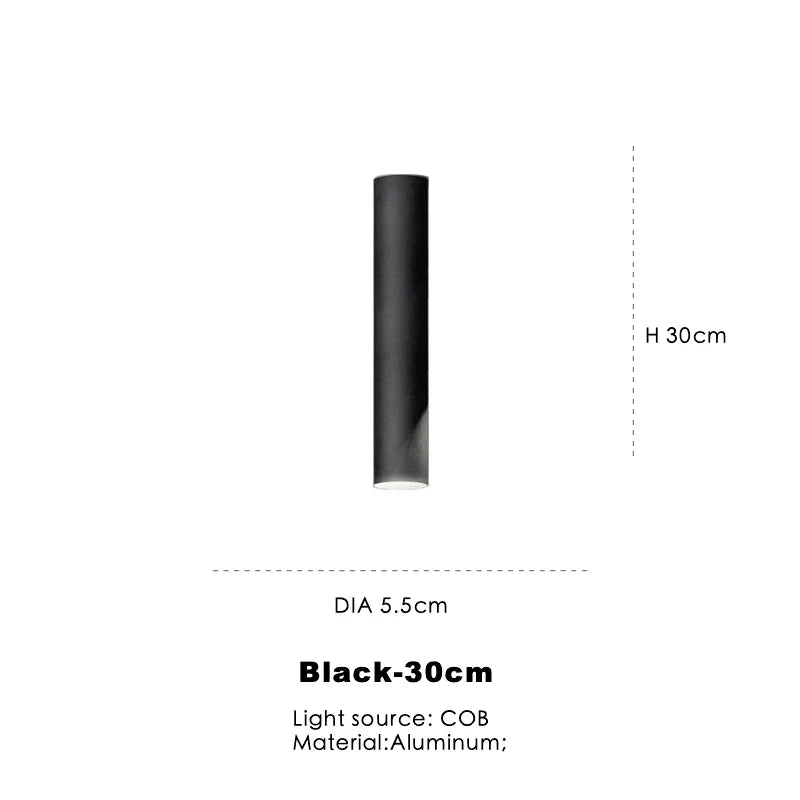 Axyaa Nordic Pendant Lights: Adjustable Length, White/Black, Home Dining Room Lighting