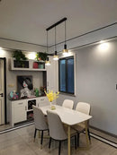 Axyaa Nordic Single Pendant Light: Simple, Luxurious Home Decor for Living, Dining, Bar