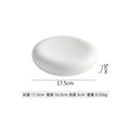 Axyaa Ceramic Snack Plate Set | Irregular Molecular Cuisine Tableware
