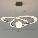 Axyaa LED Chandeliers Modern Pendant Light for Living and Dining Room Lighting