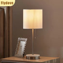 Axyaa Touchable LED Desk Lamp, USB, Three-Level Dimming, Fabric Decorative Bedlight