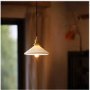 Axyaa Brass Rustic Mini Pendant Light for Kitchen Island and Living Room