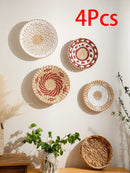 Axyaa Seagrass Wall Hanging Boho Home Decor Handmade Natural Art for Bedroom & Living Room