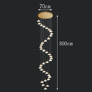 Axyaa Modern LED Chandeliers for Dining Room | Pendant Lights for Ceiling | Indoor Lighting