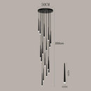 Axyaa LED Pendant Chandelier for Modern Home Decor and Living Room Lighting