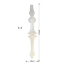 Axyaa Wabi-sabi Noguchi Chandelier Rice Paper Lamp Medieval Villa Hall
