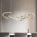 Axyaa Modern LED Pendant Chandelier for Living and Dining Room Lighting