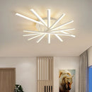 Axyaa LED Ceiling Chandelier Modern Indoor Lighting for Living Room Bedroom Hallway
