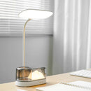 Axyaa LED Desk Lamp for Dormitory Bedroom with Eye Protection and USB Charging