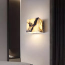 Axyaa Marble LED Wall Light for Indoor Lighting in Wabi Sabi Style