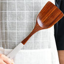 Axya Teak Spatula Rice Scoop Solid Wood Cooking Tool Eco-friendly Kitchen Supplies