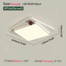 Axyaa Modern LED Ceiling Light for Bedroom, Study & Living Room