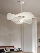 Axyaa Nordic Minimalist Fabric LED Ceiling Chandelier for Home Decor