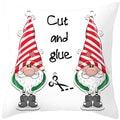 Axyaa Cute Animal Christmas Pillow Case for Home Sofa Chair Decor