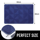 Axyaa Geometric Indoor Door Mat - Non-Slip & Absorbent Entryway Mat