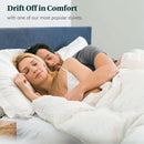 Axyaa Feather & Down Comforter, Organic Duvet Insert, All Season Warm