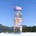 Axyaa Cute Animal Print Water Bottle - Lightweight Leakproof Thermos for School, Travel