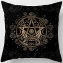 Axyaa Dark World Tree Print Pillow Cover - Home Decor Essential