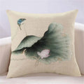 Lotus Cushion Cover by Axyaa: Stylish Home Decor Pillowcase for Living Room, Car, and More