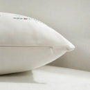 Embroidered Christmas Tree Decorative Pillowcase by Axyaa